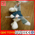 New designed plush wolf keychain toys